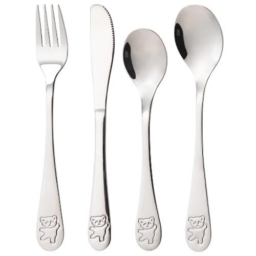 SET 4 CUBIERTOS QUID GO PEQUES INOX